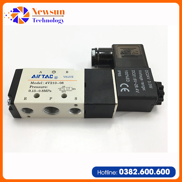Van Điện Từ 4V210-08 AIRTAC