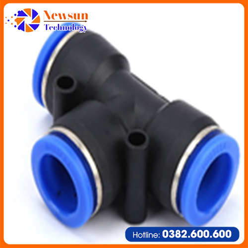 Đầu Nối Hơi Chữ T 3 EASUN